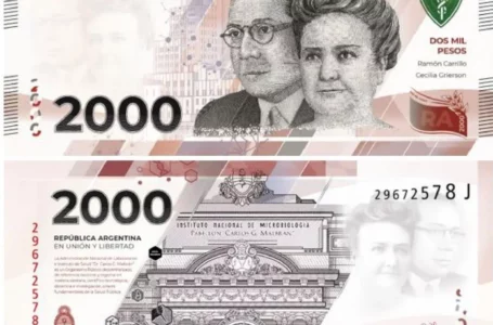 El Banco Central ya tiene en su poder los billetes de $2.000 y define su salida