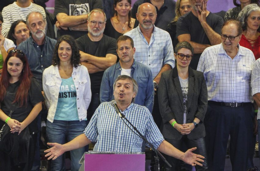  Máximo Kirchner remarcó que el Frente de Todos debe tener «un programa claro para después no tener dolores de cabeza»