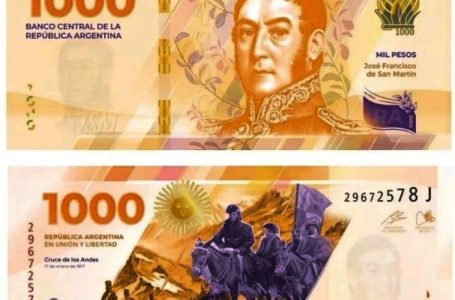 Nuevo billete de $1.000: confirman cómo será y qué figura histórica estará en el diseño