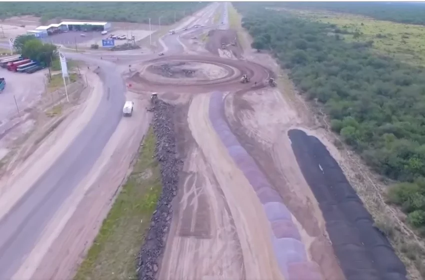  Las obras en la autopista Santiago del Estero-Termas de Río Hondo finalizarían en un año