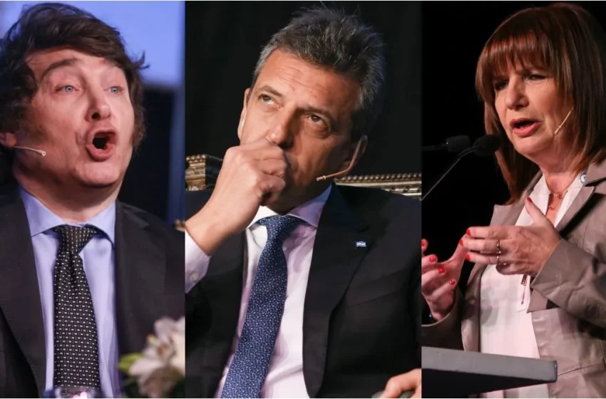  La campaña, en cuenta regresiva: Milei se siente ganador, Massa y Bullrich reclaman a los indecisos que razonen el voto