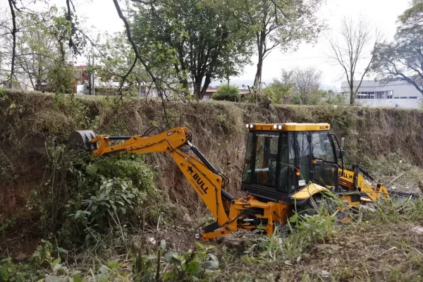  El Gobierno informó que finalizaron las obras de protección en el ex arroyo Cainzo