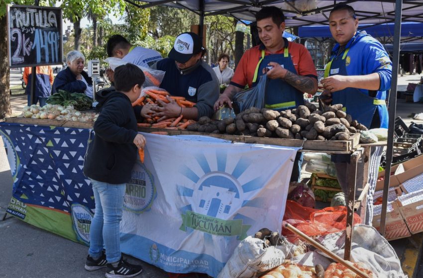  “El Mercado en tu Barrio”: dónde estarán las ofertas de mercadería la próxima semana