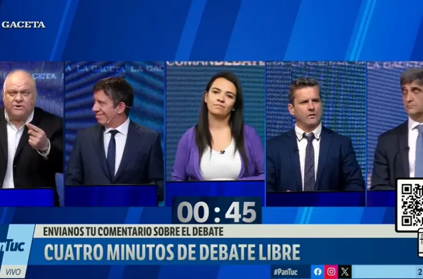  Elecciones 2023: debatieron los candidatos a diputados por Tucumán