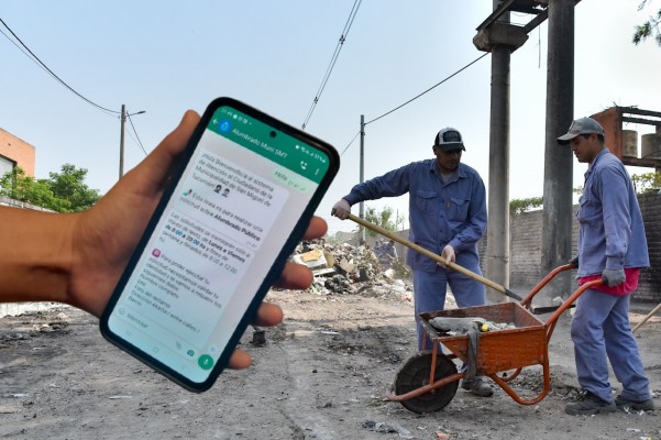 Con un simple mensaje de WhatsApp, sin audios ni llamadas: el Municipio lanza un nuevo sistema de asistencia a vecinos