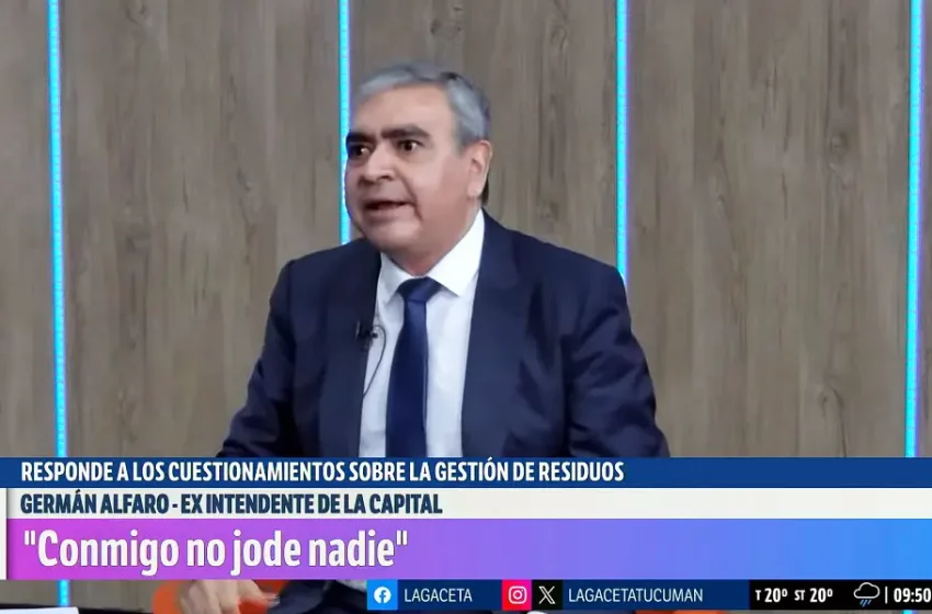  “No saben con quién se metieron”: la advertencia de Germán Alfaro a Rossana Chahla tras las denuncias