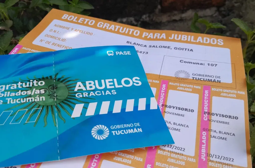  Boleto gratuito para jubilados: este lunes inicia la entrega con DNI