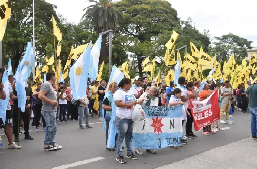  Organización justicialista rechazó las medidas de ajuste de Jaldo y Milei