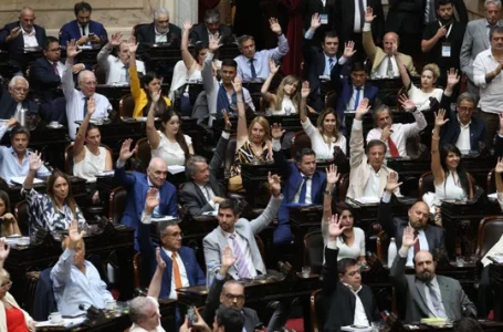 Por 142 votos afirmativos y 106 negativos, se aprobó en general la Ley de Bases en la cámara de diputados