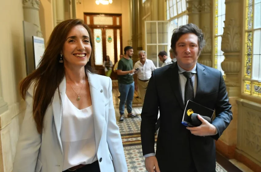  El cálido saludo de Javier Milei a Victoria Villarruel por su cumpleaños