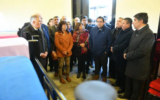  A primeras horas de la mañana, Jaldo inauguro un albergue nocturno para personas en situación de calle