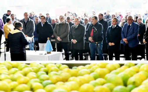  Jaldo llamo a trabajar en conjunto a todo los sectores del citrus de la provincia