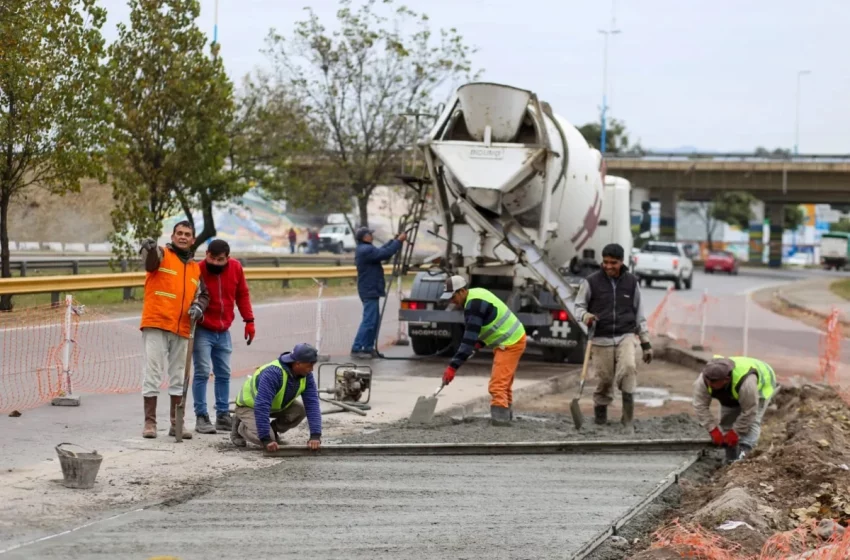  La intendencia capitalina inicio los trabajos para revalorizar el acceso Este a la capital