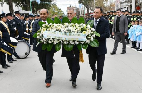 Jaldo participó de los festejos por el Día de la Bandera en Trancas