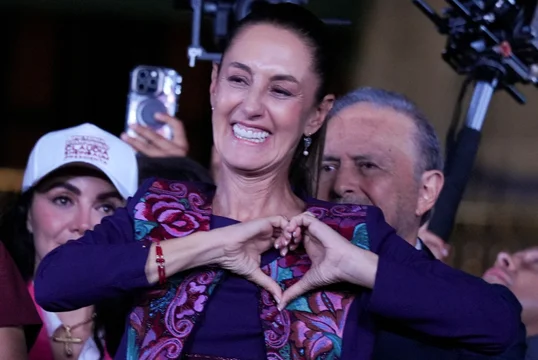  El Gobierno nacional hizo llegar sus felicitaciones a Claudia Sheinbaum, tras ser elegida presidenta de México