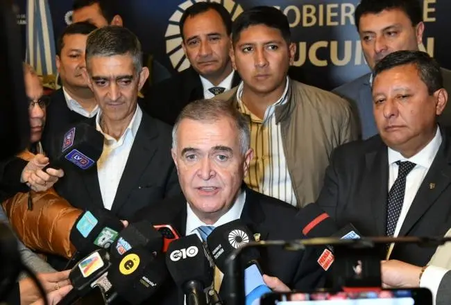  Osvaldo Jaldo dijo que la provincia de Tucumán, de aprobarse el pacto fiscal en el Senado, recibirá hasta $ 200.000 millones