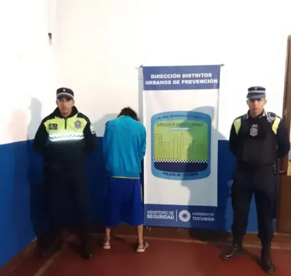  Aprehendieron a un hombre que le mostró los genitales a una mujer