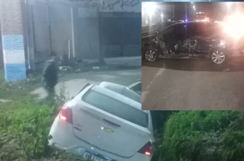  Violento choque entre dos autos en la cada vez más peligrosa ruta 38