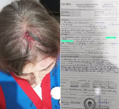  Tucumán salvaje: madres le dieron brutal golpiza a maestra jardinera