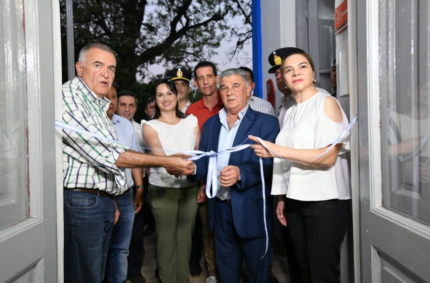  Jaldo inaugura centro de monitoreo y Complejo Sarmiento para mejorar la seguridad y el esparcimiento en Delfín Gallo