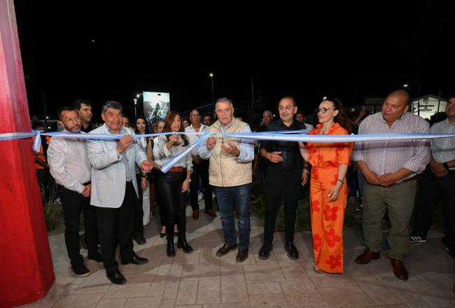  Jaldo inauguró obras en Burruyacú durante las fiestas patronales en honor a la Virgen del Rosario