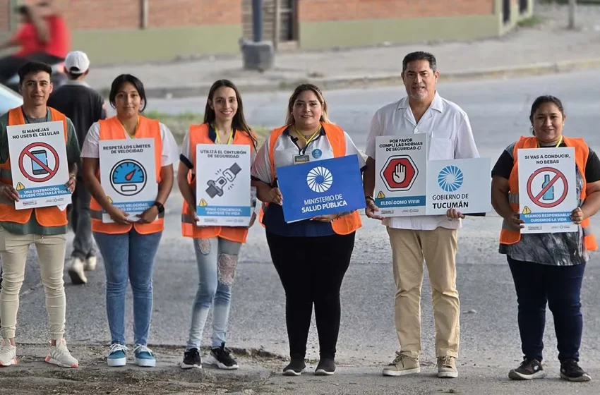  El Programa de Prevención de Siniestros Viales en Tucumán destaca el compromiso de la comunidad