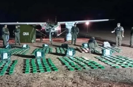 Avioneta con 475 kilos de cocaína vinculada a un sello de un cartel tucumano