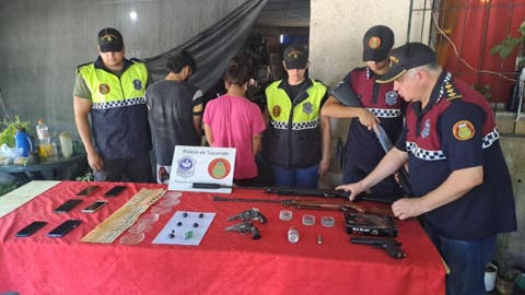  Varios allanamientos en tres ciudades pusieron fin al negocio narco de la Zarina y el Chancho