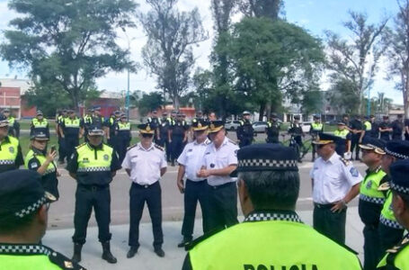 Mega operativo policial en San Miguel de Tucumán para reforzar la seguridad en Año Nuevo