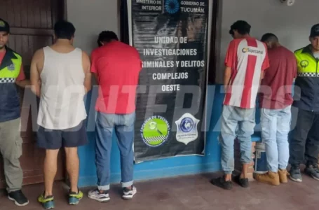 Con cinco detenciones acabaron las andanzas de una banda de ladrones que operaba en Monteros