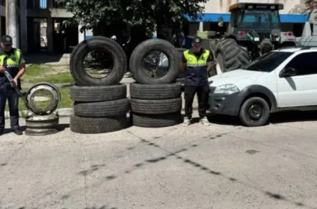 Casi un mes después hallaron las ruedas de un camión robadas de un galpón en Villa Quinteros