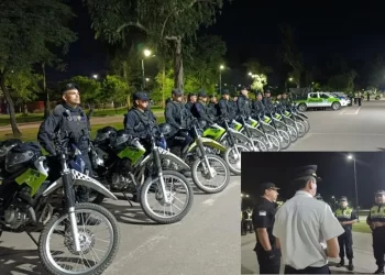 La Policía desplegó un megaoperativo de seguridad en San Miguel de Tucumán