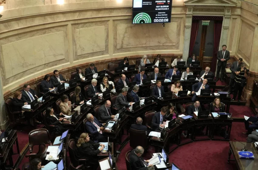 Milei arremete contra el PRO tras la caída de Ficha Limpia en el Senado