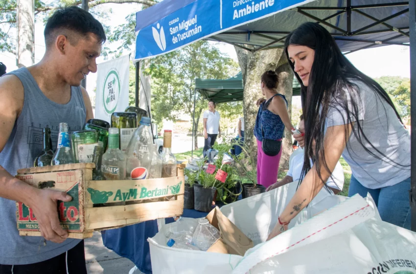 Eco Canje en diferentes puntos de San Miguel de Tucumán
