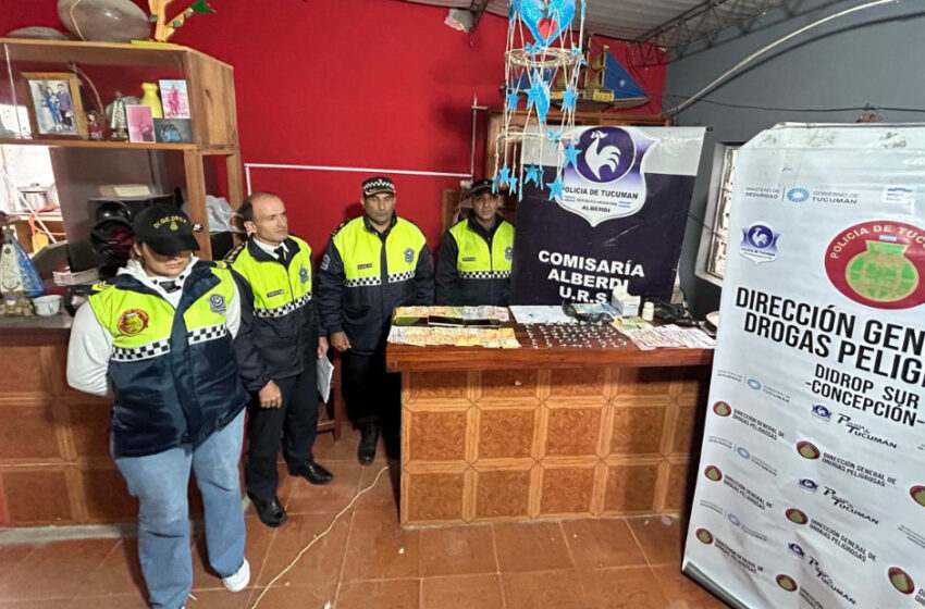Droga en Alberdi: un allanamiento por robo sacó a la luz un negocio de venta de cocaína al menudeo