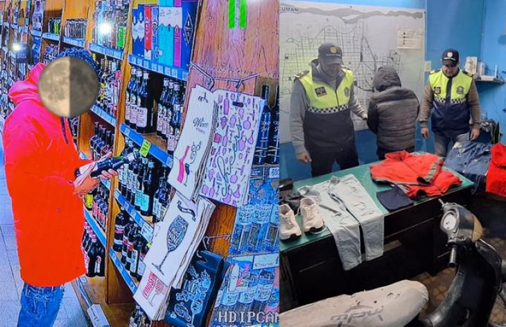 Concepción: golpeó a empleada de un súper que lo descubrió robando