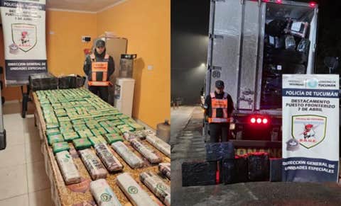 Interceptan un cargamento de hojas de coca a punto de ingresar a territorio tucumano