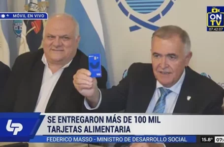 Más de 100 mil tucumanos ya acceden a la Tarjeta Alimentaria Independencia