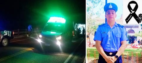 Dolor por la muerte de un aspirante de policía catamarqueño en un accidente en La Cocha