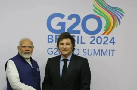 Milei recibe a Narendra Modi para profundizar la relación bilateral entre Argentina e India