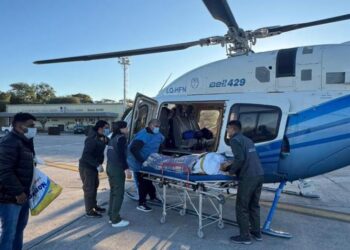 Operativo sanitario garantizó el regreso seguro de un paciente crítico a Tucumán