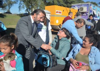 El Dr. Fernando Juri, presidente del Concejo Deliberante capitalino, acompañó el operativo “La Salud Más Cerca” en Barrancas del Salí