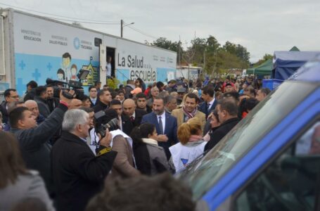 El Dr. Fernando Juri acompañó el operativo de salud “La Salud Más Cerca” en el B° Ampliación Presidente Perón