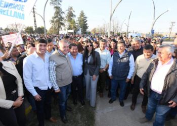Jaldo inauguró obras de urbanización y un centro de monitoreo en Famaillá
