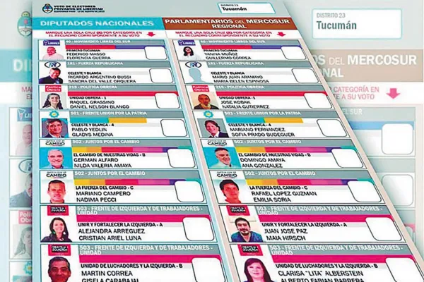 Elecciones en Tucumán: siete frentes y partidos en carrera para renovar bancas en Diputados