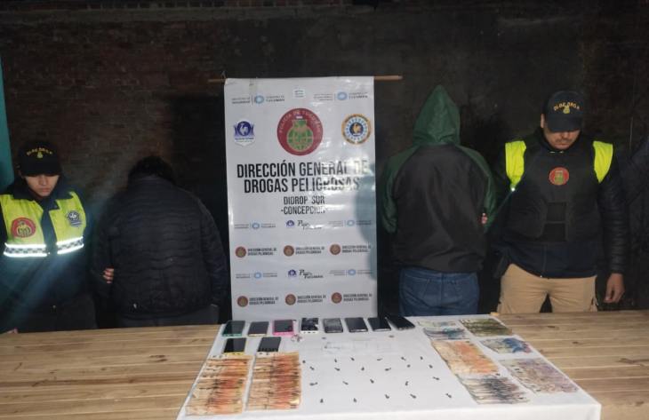 Concepción: cierran cuatro “kioscos” que comercializaban estupefacientes