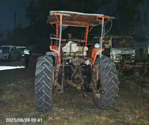 Tragedia en Arcadia: un hombre murió al caer de un tractor que arrastraba dos carros con batatas