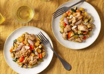 Pollo con verduras en freidora de aire: una receta fácil, saludable y sin complicaciones