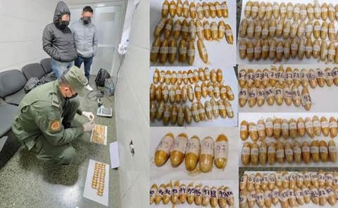 Atrapan en Trancas a dos “capsuleros”: expulsaron 197 cápsulas con 2 kilos de cocaína
