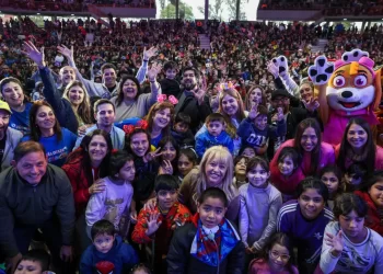 Más de 30 mil niños celebraron su día en la gran Fiesta de las Infancias en el Parque 9 de Julio